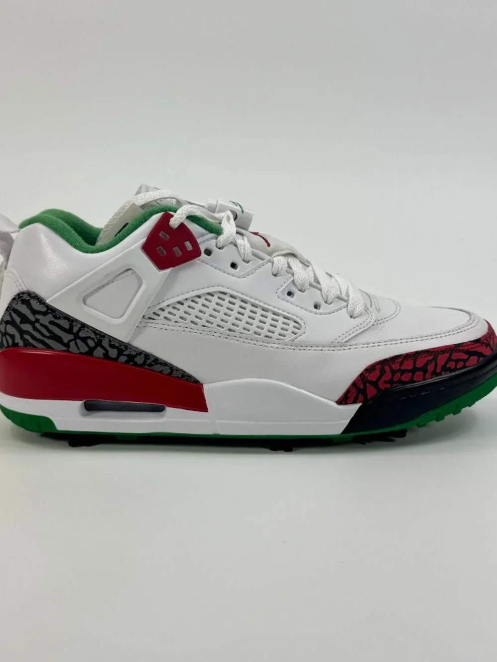 Air Jordan Spizike Low Golf OG 'White Varsity Red' HQ4365-100 size 6 M / 7.5 W